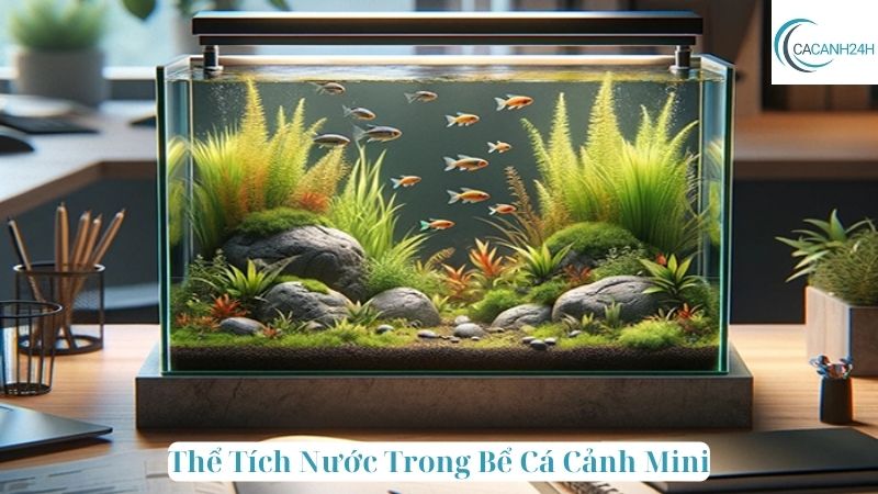 Thể Tích Nước Trong Bể Cá Cảnh Mini